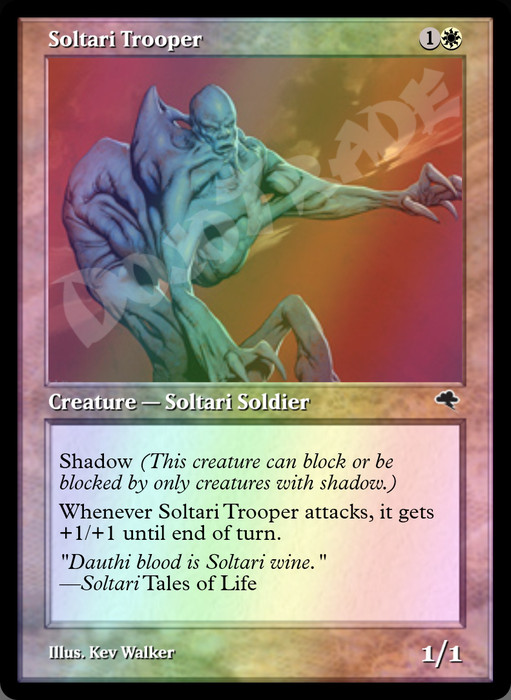 Soltari Trooper FOIL