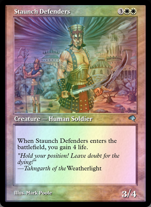 Staunch Defenders FOIL