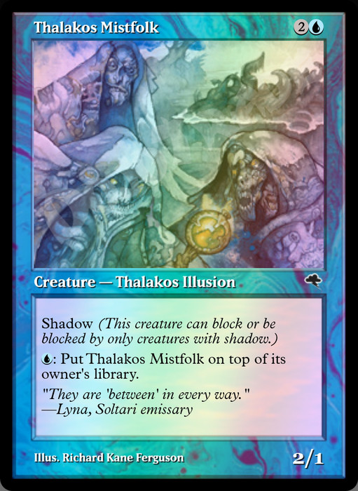 Thalakos Mistfolk FOIL