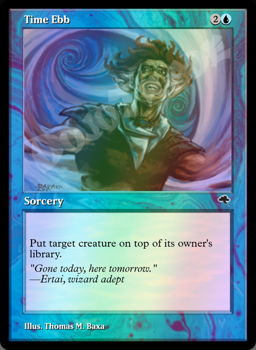 Time Ebb FOIL