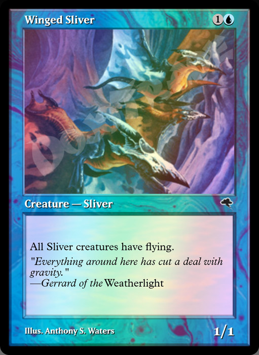 Winged Sliver FOIL