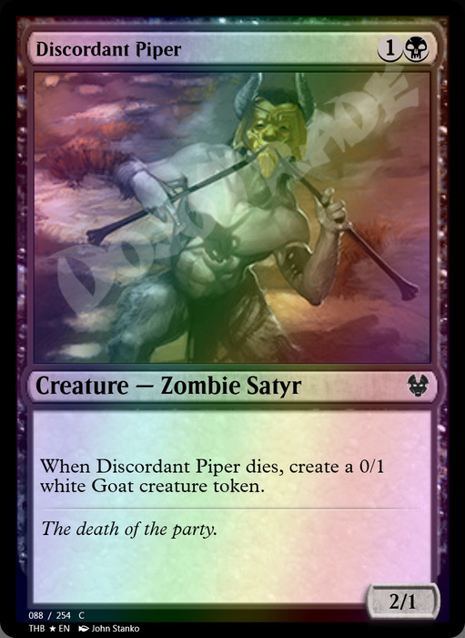 Discordant Piper FOIL