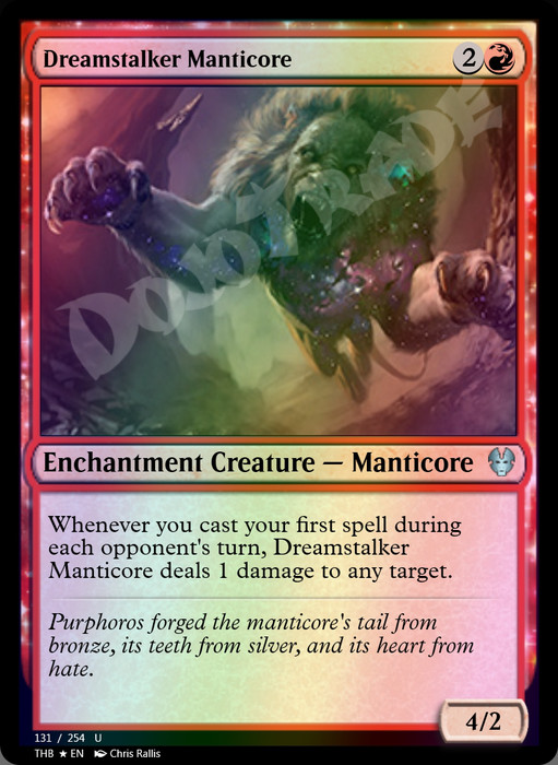 Dreamstalker Manticore FOIL