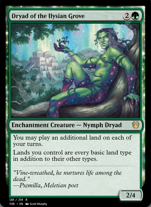 Dryad of the Ilysian Grove