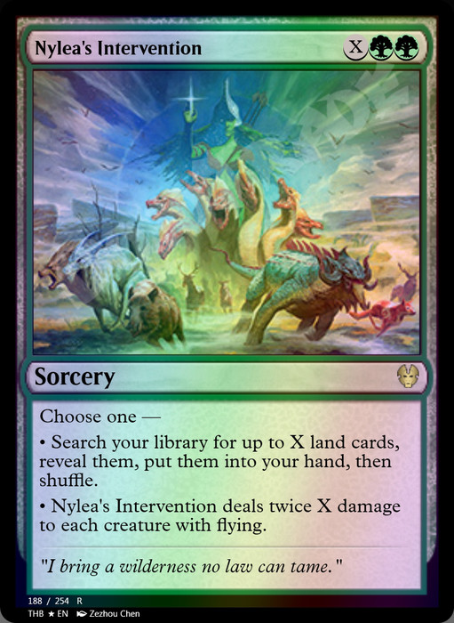 Nylea's Intervention FOIL