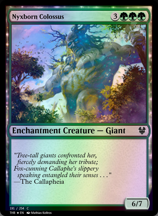 Nyxborn Colossus FOIL