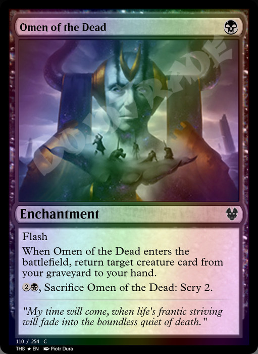 Omen of the Dead FOIL