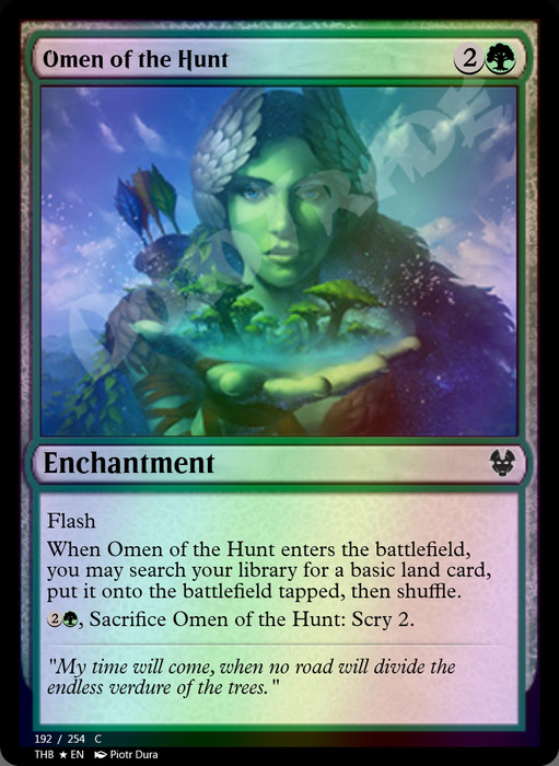 Omen of the Hunt FOIL