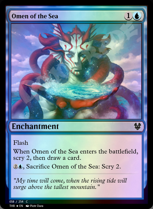 Omen of the Sea FOIL