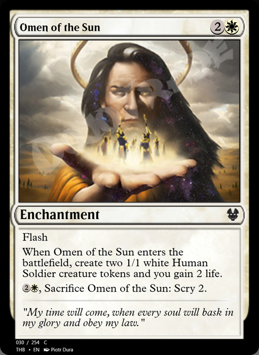 Omen of the Sun