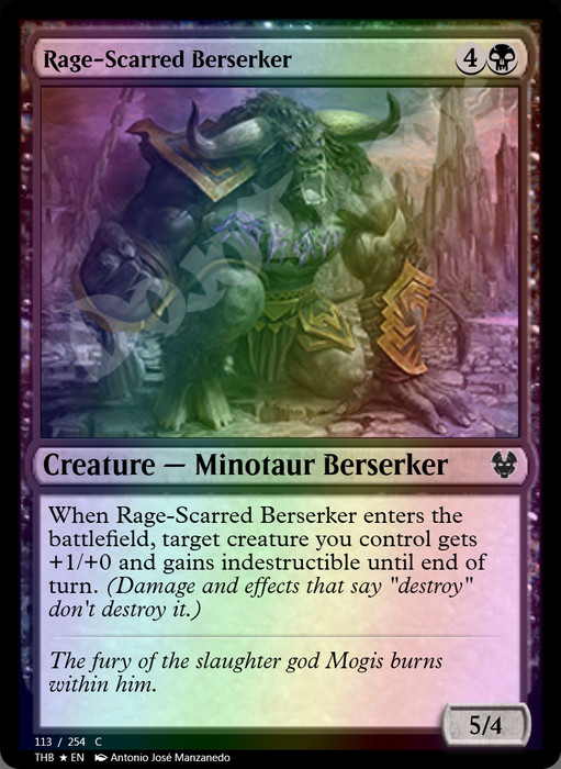 Rage-Scarred Berserker FOIL