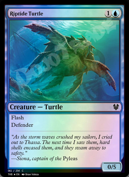 Riptide Turtle FOIL