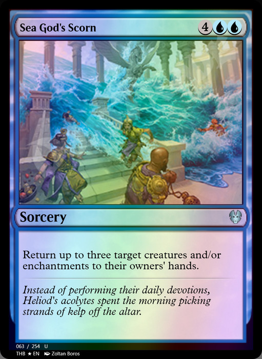 Sea God's Scorn FOIL