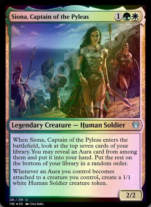 Siona, Captain of the Pyleas FOIL