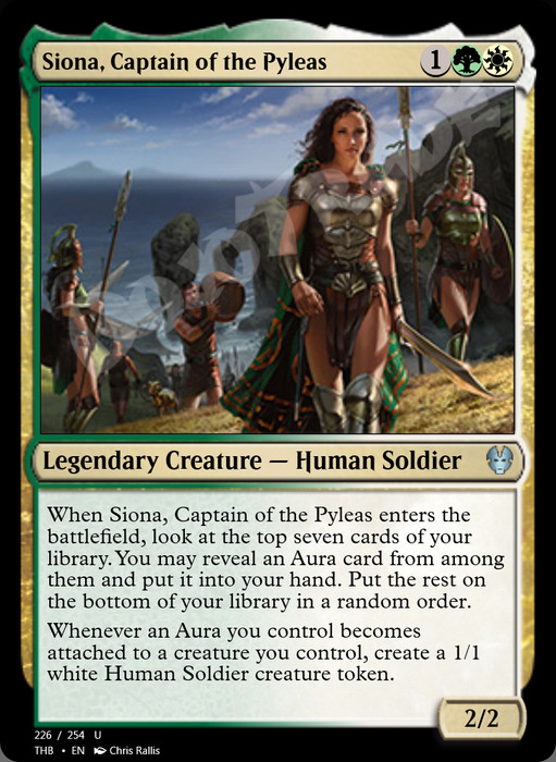 Siona, Captain of the Pyleas