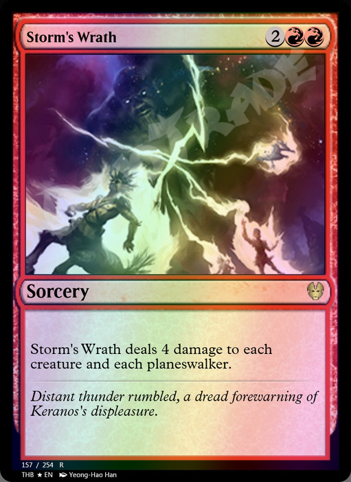 Storm's Wrath FOIL