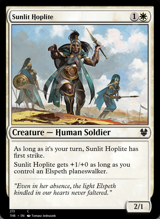 Sunlit Hoplite