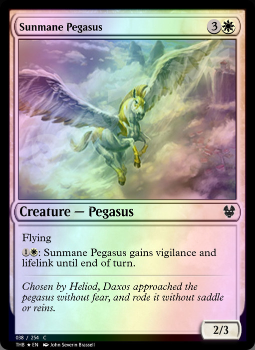 Sunmane Pegasus FOIL