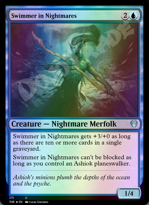 Swimmer in Nightmares FOIL