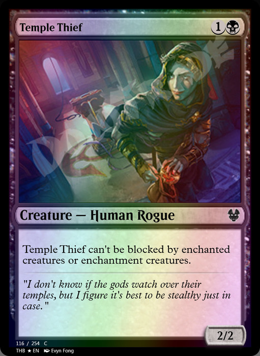 Temple Thief FOIL