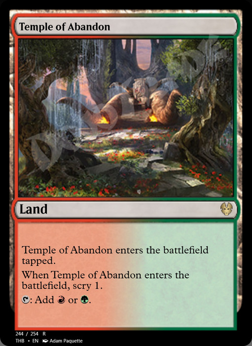 Temple of Abandon