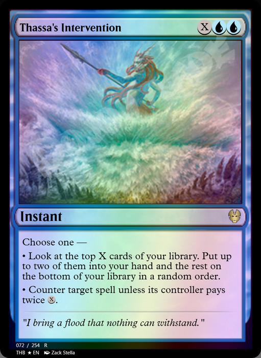 Thassa's Intervention FOIL