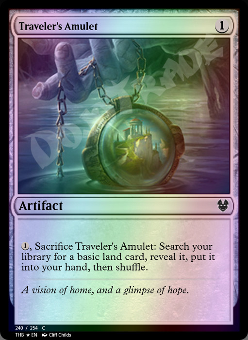 Traveler's Amulet FOIL