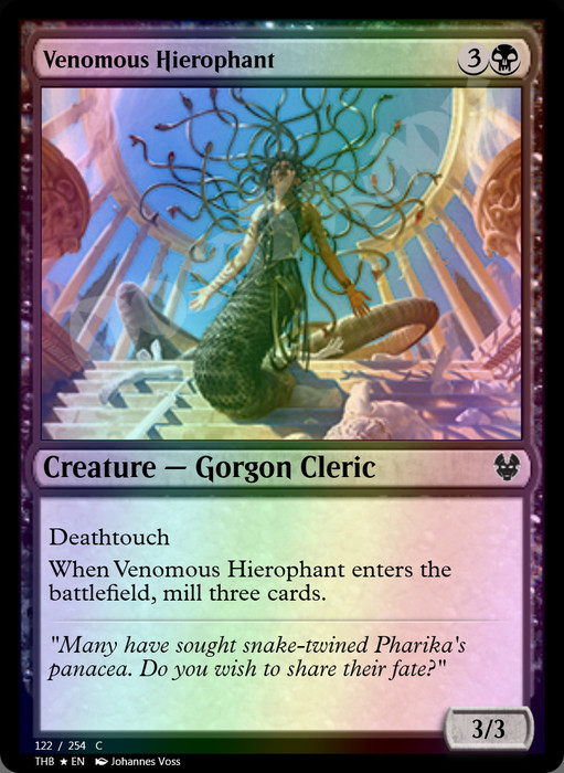 Venomous Hierophant FOIL