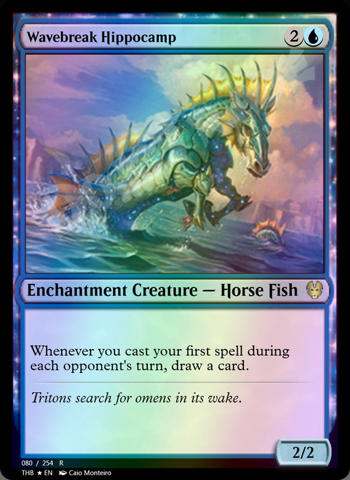 Wavebreak Hippocamp FOIL