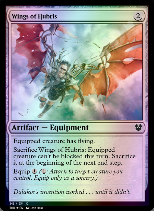 Wings of Hubris FOIL