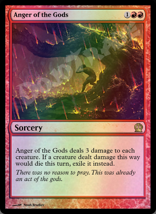 Anger of the Gods FOIL