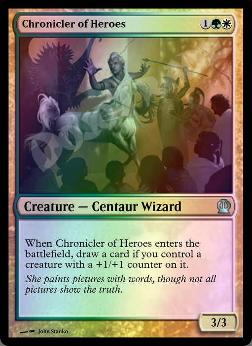 Chronicler of Heroes FOIL