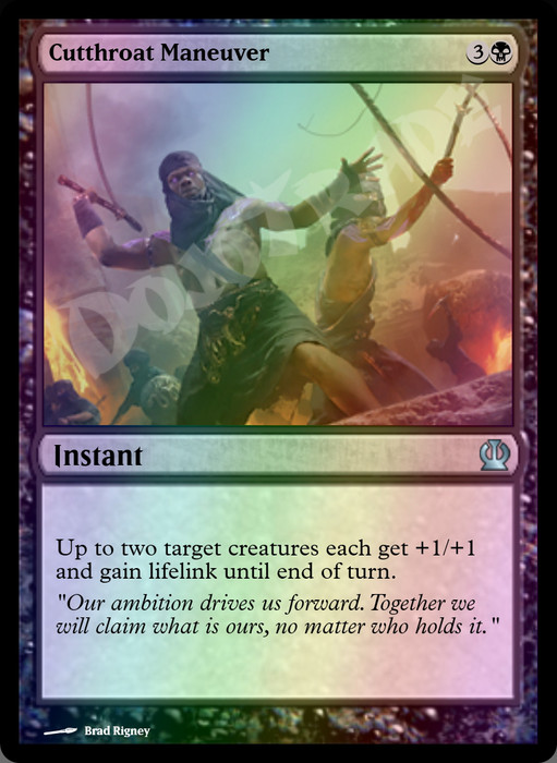 Cutthroat Maneuver FOIL