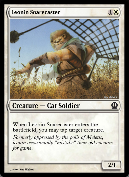 Leonin Snarecaster