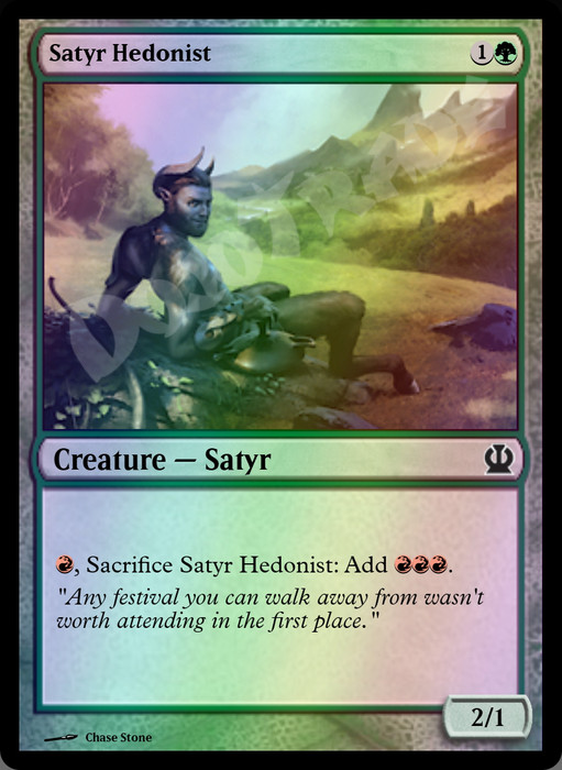 Satyr Hedonist FOIL