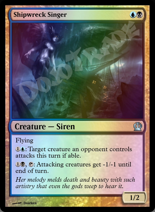 Shipwreck Singer FOIL