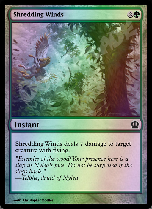 Shredding Winds FOIL