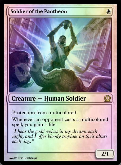 Soldier of the Pantheon FOIL