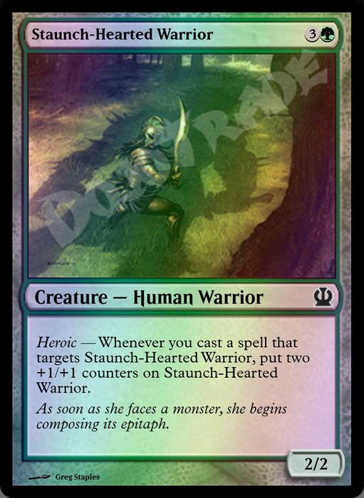 Staunch-Hearted Warrior FOIL