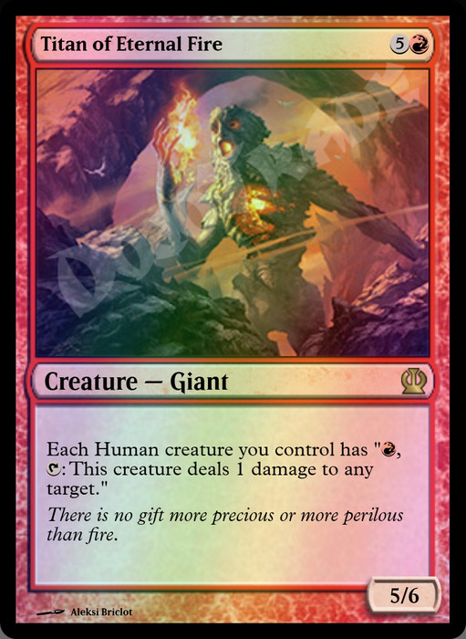 Titan of Eternal Fire FOIL