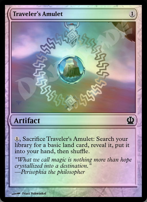 Traveler's Amulet FOIL