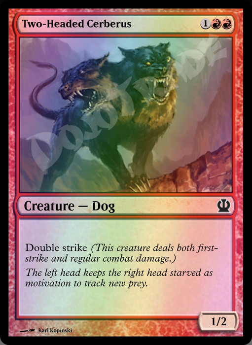 Two-Headed Cerberus FOIL