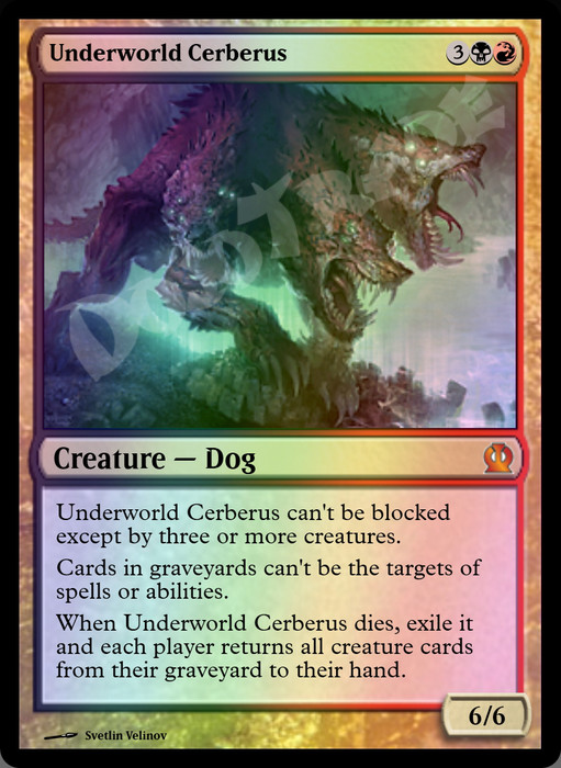 Underworld Cerberus FOIL