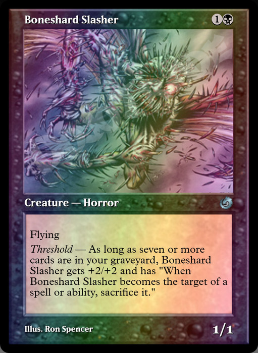 Boneshard Slasher FOIL