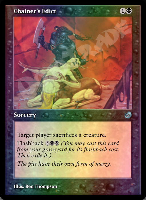 Chainer's Edict FOIL