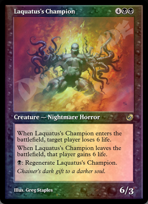 Laquatus's Champion FOIL