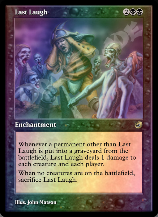 Last Laugh FOIL