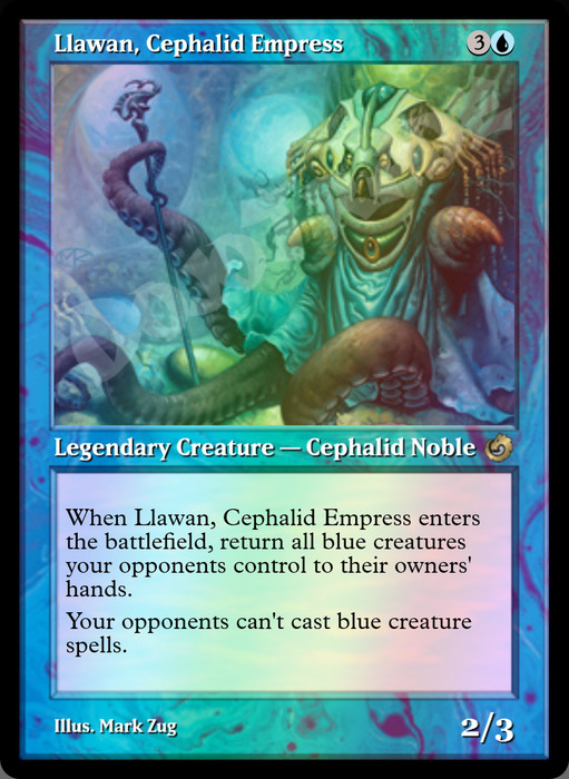 Llawan, Cephalid Empress FOIL