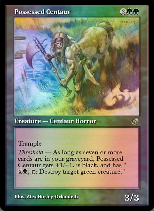 Possessed Centaur FOIL