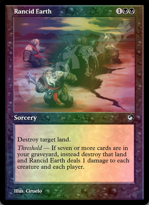 Rancid Earth FOIL